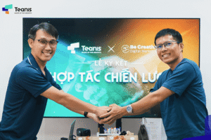 TEANIS & BE CREATIVE: KÝ KẾT HỢP TÁC CHIẾN LƯỢC